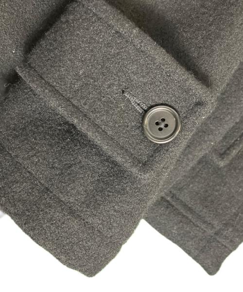 MHL（エムエイチエル）MHL (エムエイチエル) MHL 22aw BASIC WOOL MELTON チェスターコート ブラック サイズ:Lの古着・服飾アイテム