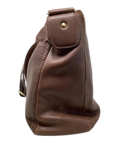 土屋鞄（ツチヤカバン）土屋鞄 (ツチヤカバン) 土屋鞄 トーンオイルヌメ ソフトルーズショルダーバッグ ショルダーバッグ ブラウンの古着・服飾アイテム