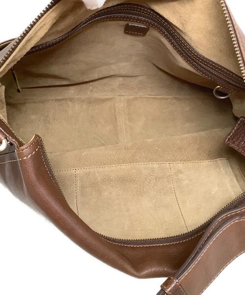 土屋鞄（ツチヤカバン）土屋鞄 (ツチヤカバン) 土屋鞄 トーンオイルヌメ ソフトルーズショルダーバッグ ショルダーバッグ ブラウンの古着・服飾アイテム