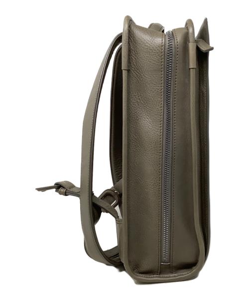 土屋鞄（ツチヤカバン）土屋鞄 (ツチヤカバン) 土屋鞄 ヴァイノ ミディアム リュック オリーブブラウンの古着・服飾アイテム