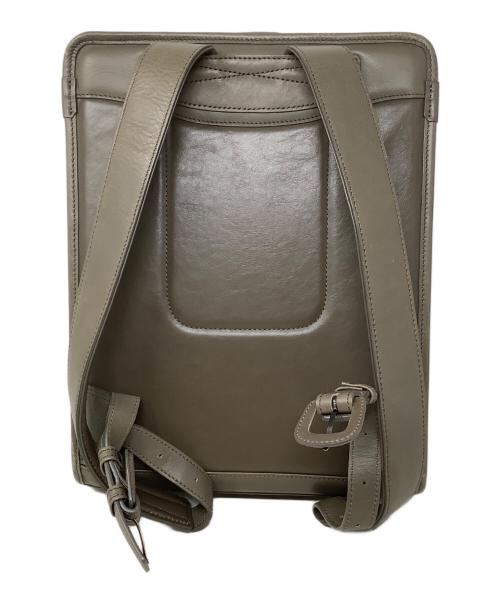 土屋鞄（ツチヤカバン）土屋鞄 (ツチヤカバン) 土屋鞄 ヴァイノ ミディアム リュック オリーブブラウンの古着・服飾アイテム