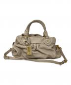 Marc by Marc Jacobsマークバイマークジェイコブス）の古着「Marc by Marc Jacobs 2WAYバッグ」｜ベージュ