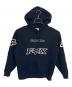SUPREME（シュプリーム）の古着「Supreme FOX RACING HOODED SWEATSHIRT パーカー」｜ブラック