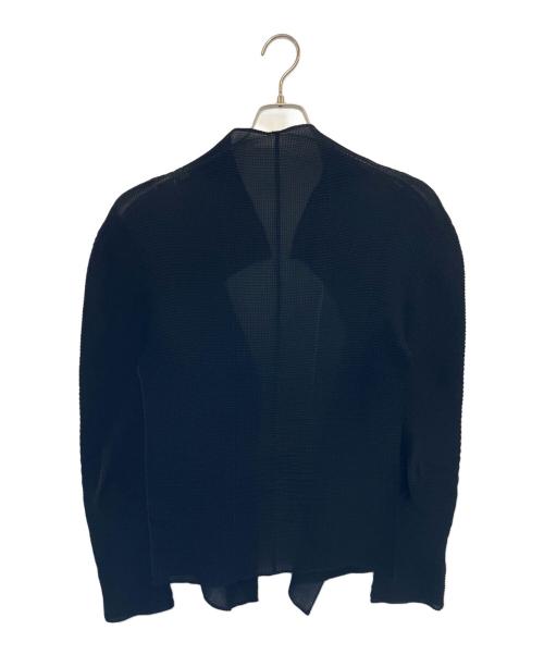 ISSEY MIYAKE me（イッセイ ミヤケ ミー）ISSEY MIYAKE me (イッセイ ミヤケ ミー) ISSEY MIYAKE me カーディガン ブラック サイズ:Freeの古着・服飾アイテム