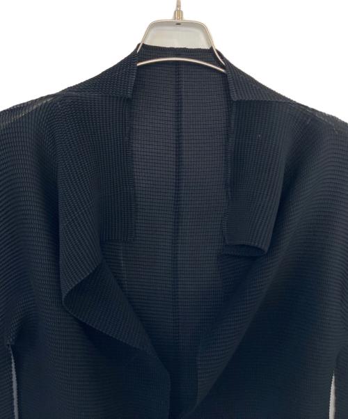 ISSEY MIYAKE me（イッセイ ミヤケ ミー）ISSEY MIYAKE me (イッセイ ミヤケ ミー) ISSEY MIYAKE me カーディガン ブラック サイズ:Freeの古着・服飾アイテム
