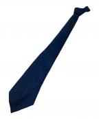 LOUIS VUITTONルイ ヴィトン）の古着「LOUIS VUITTON ネクタイ」｜ブルー×ブラック