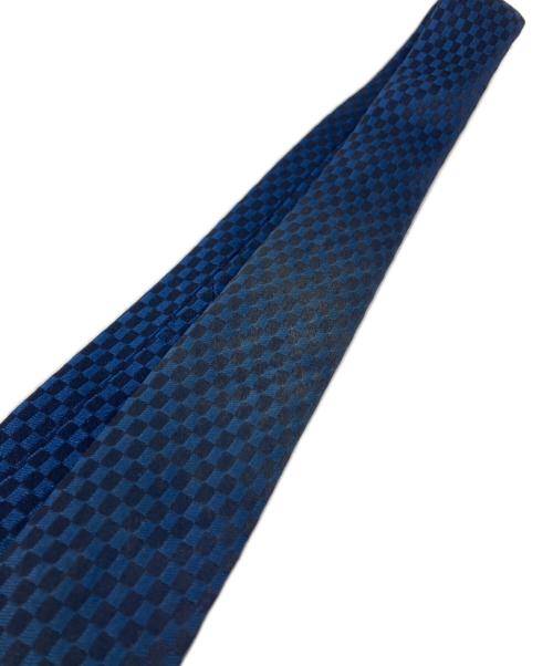 LOUIS VUITTON（ルイ ヴィトン）LOUIS VUITTON (ルイ ヴィトン) LOUIS VUITTON ネクタイ ブルー×ブラック サイズ:-の古着・服飾アイテム