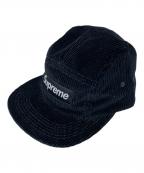 SUPREMEシュプリーム）の古着「Supreme コーデュロイキャンプキャップ」｜ブラック