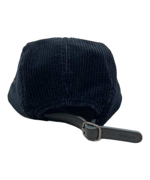 SUPREME（シュプリーム）Supreme (シュプリーム) Supreme コーデュロイキャンプキャップ ブラックの古着・服飾アイテム