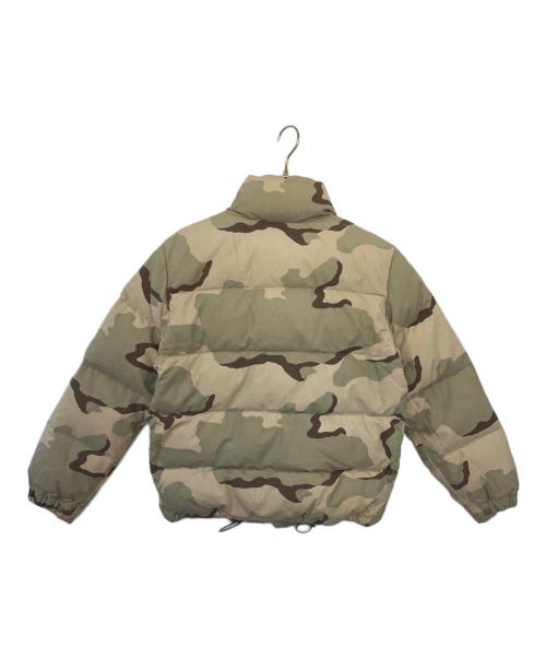 MONCLER（モンクレール）MONCLER COMME des GARCONS JUNYA WATANABE MAN MONCLER COMME des GARCONS JUNYA WATANABE MAN ダウンジャケット グリーン×ベージュ サイズ:SSの古着・服飾アイテム