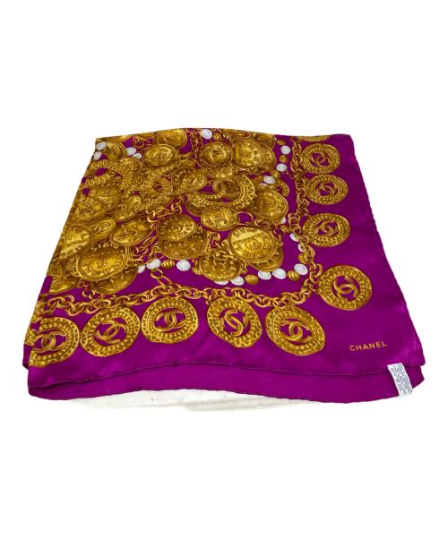 CHANEL（シャネル）CHANEL (シャネル) CHANEL ストール パープルの古着・服飾アイテム