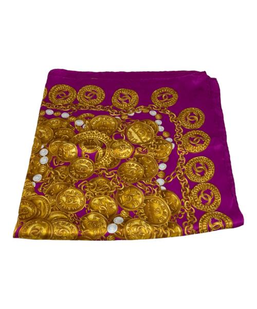 CHANEL（シャネル）CHANEL (シャネル) CHANEL ストール パープルの古着・服飾アイテム