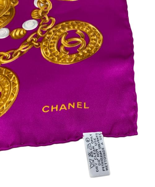 CHANEL（シャネル）CHANEL (シャネル) CHANEL ストール パープルの古着・服飾アイテム