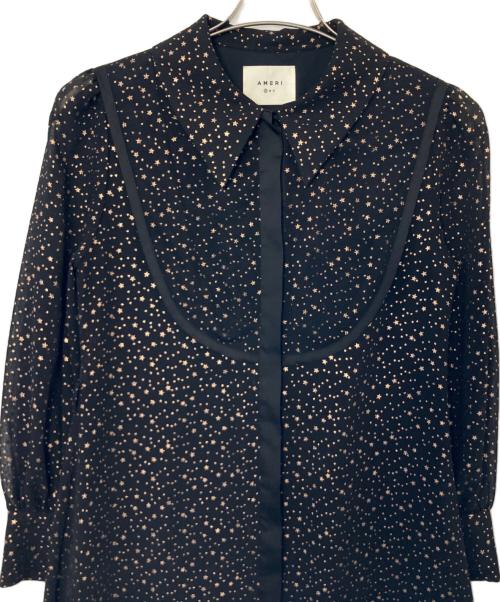 Ameri（アメリ）Ameri (アメリ) AMERI 長袖ワンピース ブラック サイズ:Sの古着・服飾アイテム