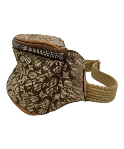 COACH（コーチ）COACH (コーチ) COACH ウエストバッグ ベージュの古着・服飾アイテム