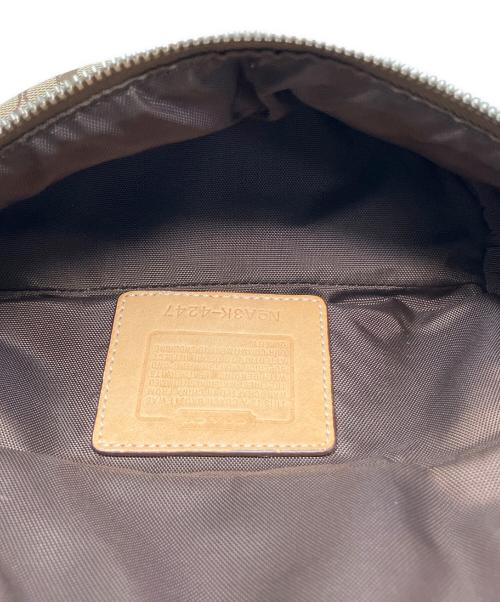 COACH（コーチ）COACH (コーチ) COACH ウエストバッグ ベージュの古着・服飾アイテム