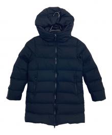 THE NORTH FACE（ザ ノース フェイス）の古着「THE NORTH FACE ウィンドストッパーダウンシェルコート ダウンコート」｜ブラック