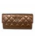 CHANEL（シャネル）の古着「CHANEL マトラッセ 長財布」｜ブラウン
