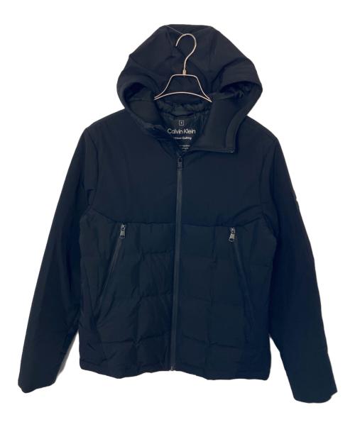 Calvin Klein（カルバンクライン）Calvin Klein (カルバンクライン) Calvin Klein ダウンジャケット ブラック サイズ:Sの古着・服飾アイテム