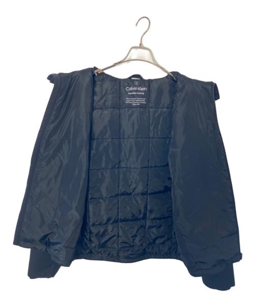 Calvin Klein（カルバンクライン）Calvin Klein (カルバンクライン) Calvin Klein ダウンジャケット ブラック サイズ:Sの古着・服飾アイテム