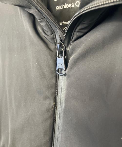 Calvin Klein（カルバンクライン）Calvin Klein (カルバンクライン) Calvin Klein ダウンジャケット ブラック サイズ:Sの古着・服飾アイテム