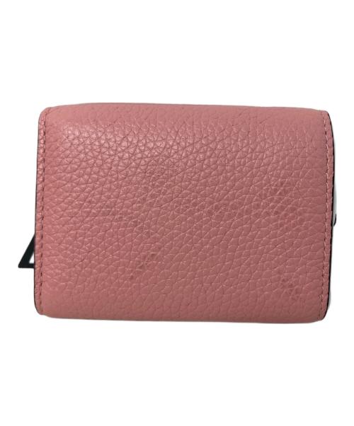 MARC JACOBS（マークジェイコブズ）MARC JACOBS (マークジェイコブズ) MARC JACOBS 3つ折り財布 ピンクの古着・服飾アイテム