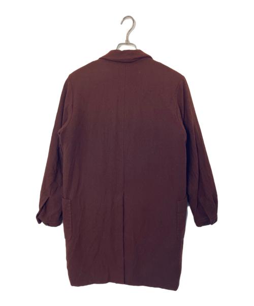 YAECA（ヤエカ）YAECA (ヤエカ) YAECA ライナー付コート ブラウン サイズ:Sの古着・服飾アイテム