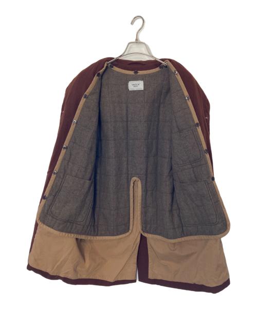 YAECA（ヤエカ）YAECA (ヤエカ) YAECA ライナー付コート ブラウン サイズ:Sの古着・服飾アイテム