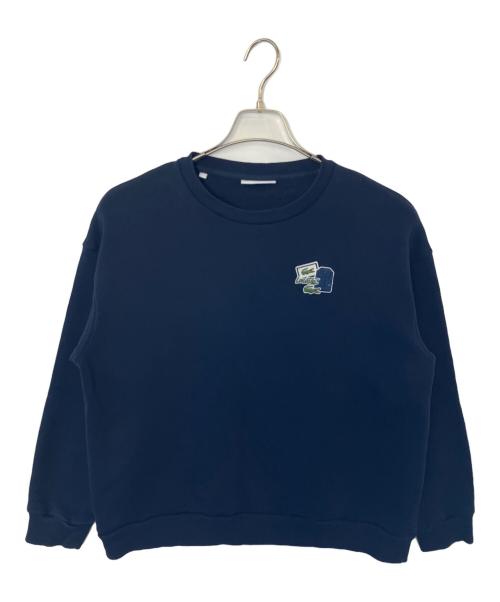 LACOSTE（ラコステ）LACOSTE (ラコステ) LACOSTE Essential Crew Neck Sweatshirt スウェット ネイビー サイズ:38の古着・服飾アイテム
