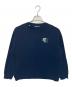 LACOSTE（ラコステ）の古着「LACOSTE Essential Crew Neck Sweatshirt スウェット」｜ネイビー