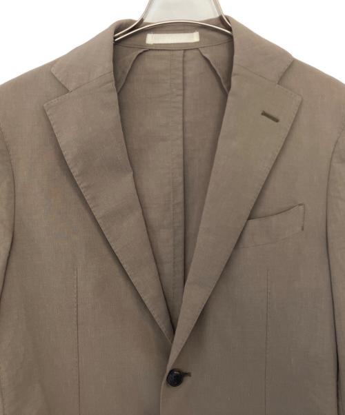 MEN's MELROSE（メンズメルローズ）MEN'S MELROSE (メンズメルローズ) MEN'S MELROSE ツイストユニオンストレッチ2つボタンジャケット カーキ サイズ:2の古着・服飾アイテム