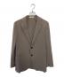 MEN'S MELROSE（メンズメルローズ）の古着「MEN'S MELROSE ツイストユニオンストレッチ2つボタンジャケット」｜カーキ