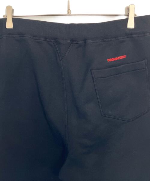 DSQUARED2（ディースクエアード）DSQUARED2 (ディースクエアード) DSQUARED2 Slouch Fit スウェットパンツ ブラック サイズ:XLの古着・服飾アイテム