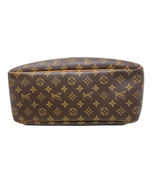 LOUIS VUITTON（ルイ ヴィトン）LOUIS VUITTON (ルイ ヴィトン) LOUIS VUITTON モノグラム ドーヴィル(ボーリングヴァニティ) ハンドバッグ ブラウンの古着・服飾アイテム
