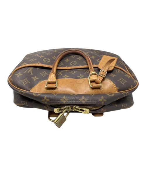 LOUIS VUITTON（ルイ ヴィトン）LOUIS VUITTON (ルイ ヴィトン) LOUIS VUITTON モノグラム ドーヴィル(ボーリングヴァニティ) ハンドバッグ ブラウンの古着・服飾アイテム