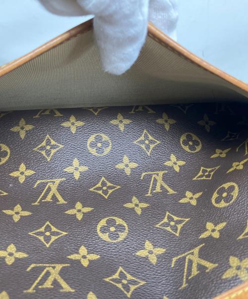 LOUIS VUITTON（ルイ ヴィトン）LOUIS VUITTON (ルイ ヴィトン) LOUIS VUITTON モノグラム ドーヴィル(ボーリングヴァニティ) ハンドバッグ ブラウンの古着・服飾アイテム