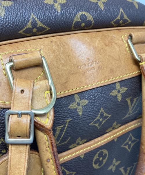 LOUIS VUITTON（ルイ ヴィトン）LOUIS VUITTON (ルイ ヴィトン) LOUIS VUITTON モノグラム ドーヴィル(ボーリングヴァニティ) ハンドバッグ ブラウンの古着・服飾アイテム