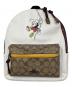 COACH（コーチ）の古着「COACH Disney 日本限定ディズニーコラボ リュック」｜ベージュ×アイボリー