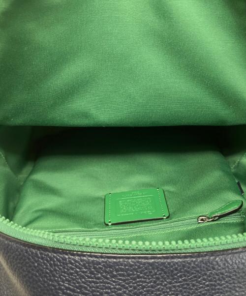 COACH（コーチ）COACH (コーチ) Disney (ディズニー) COACH Disney 日本限定ディズニーコラボ リュック ネイビー×ベージュの古着・服飾アイテム