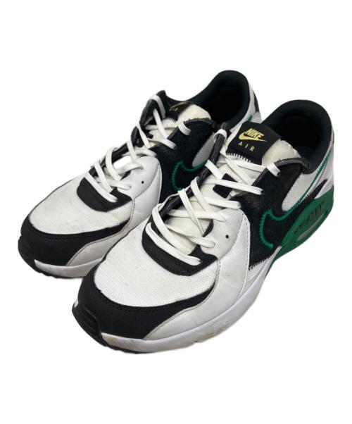 NIKE（ナイキ）NIKE (ナイキ) NIKE AIR MAX EXCEE スニーカー ホワイト×ブラック×グリーン サイズ:28㎝の古着・服飾アイテム