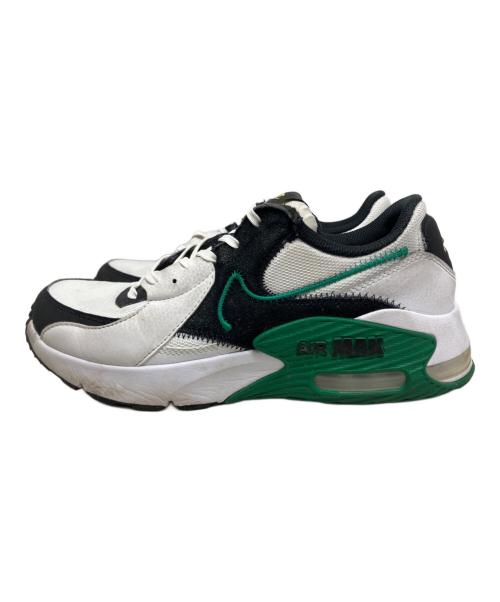 NIKE（ナイキ）NIKE (ナイキ) NIKE AIR MAX EXCEE スニーカー ホワイト×ブラック×グリーン サイズ:28㎝の古着・服飾アイテム
