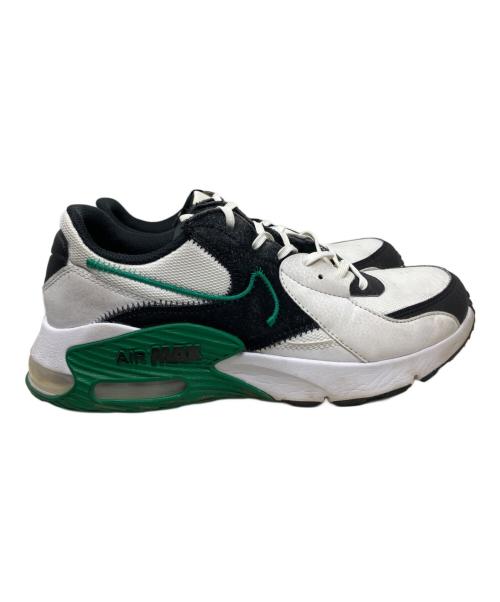 NIKE（ナイキ）NIKE (ナイキ) NIKE AIR MAX EXCEE スニーカー ホワイト×ブラック×グリーン サイズ:28㎝の古着・服飾アイテム