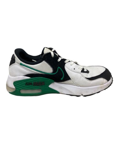 NIKE（ナイキ）NIKE (ナイキ) NIKE AIR MAX EXCEE スニーカー ホワイト×ブラック×グリーン サイズ:28㎝の古着・服飾アイテム