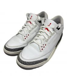 NIKE（ナイキ）の古着「NIKE Air Jordan 3 Retro ハイカットスニーカー」｜ホワイト