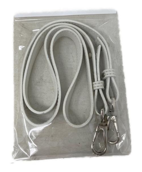 CHRISTIAN VILLA（クリスチャンヴィラ）CHRISTIAN VILLA (クリスチャンヴィラ) CHRISTIAN VILLA 2WAYバッグ ホワイト×イエローの古着・服飾アイテム