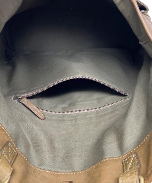 土屋鞄（ツチヤカバン）土屋鞄 (ツチヤカバン) 土屋鞄 ビークル ハーフフラップショルダーバッグ ブラウンの古着・服飾アイテム