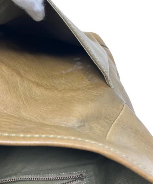 土屋鞄（ツチヤカバン）土屋鞄 (ツチヤカバン) 土屋鞄 ビークル ハーフフラップショルダーバッグ ブラウンの古着・服飾アイテム