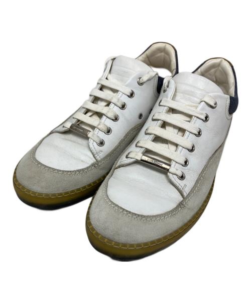 DIOR HOMME（ディオール オム）DIOR HOMME (ディオール オム) Dior Homme スニーカー ホワイト×グレー サイズ:41の古着・服飾アイテム