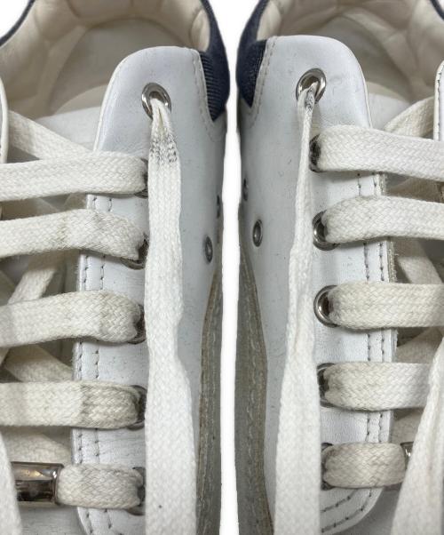 DIOR HOMME（ディオール オム）DIOR HOMME (ディオール オム) Dior Homme スニーカー ホワイト×グレー サイズ:41の古着・服飾アイテム