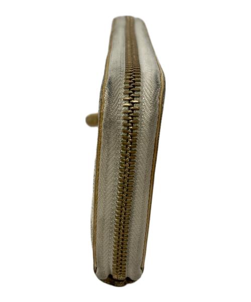 LOUIS VUITTON（ルイ ヴィトン）LOUIS VUITTON (ルイ ヴィトン) LOUIS VUITTON ダミエ・アズール ジッピー ウォレット ラウンドファスナー財布 ベージュ×ブラックの古着・服飾アイテム